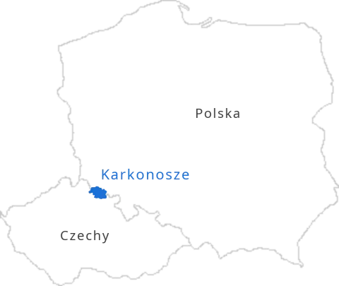 Mapa Karkonoszy